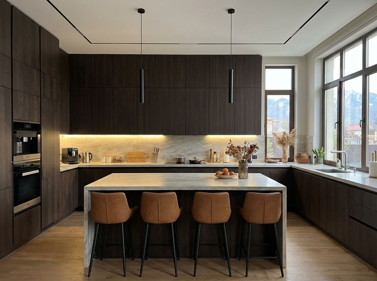 Большая семейная кухня