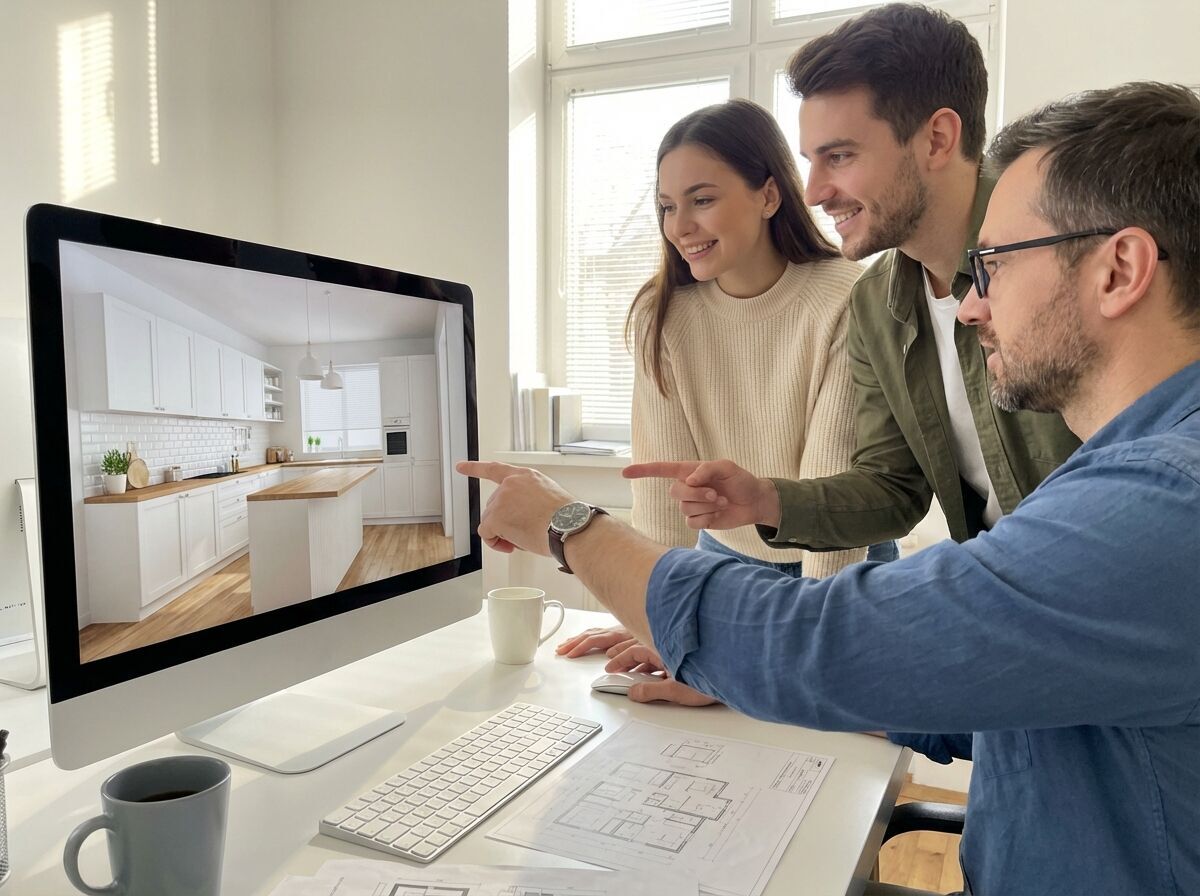 3D проект кухни